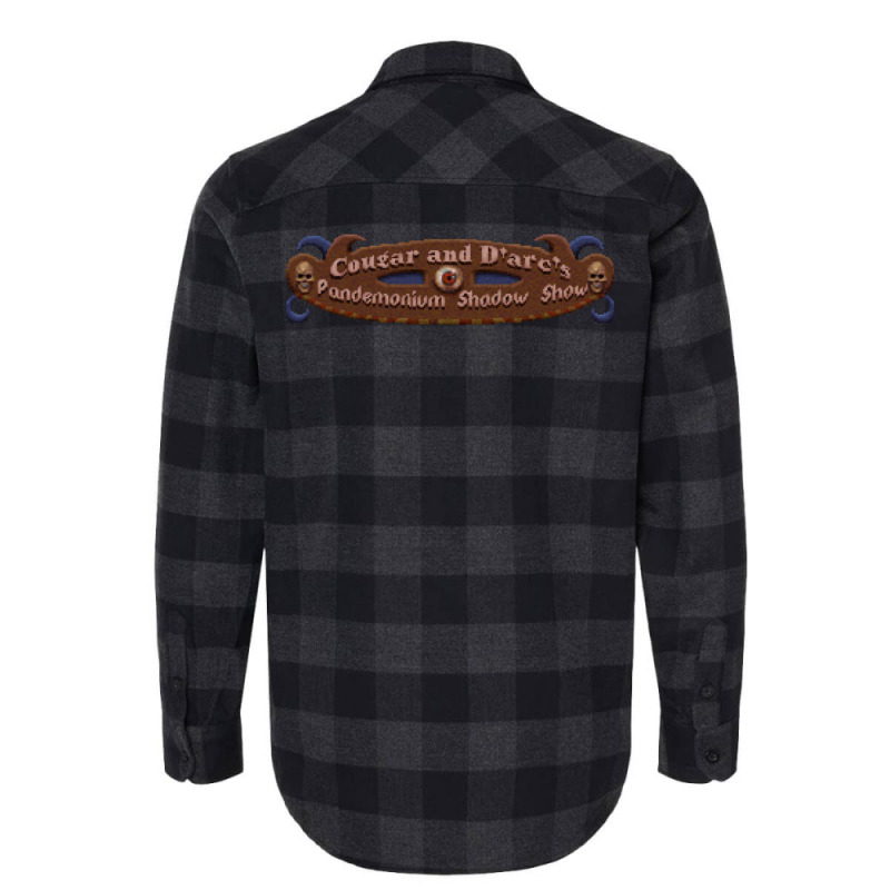 Cougar And D'arc's Pandemonium Shadow Show Flannel Shirt by BarbaraJones | Artistshot