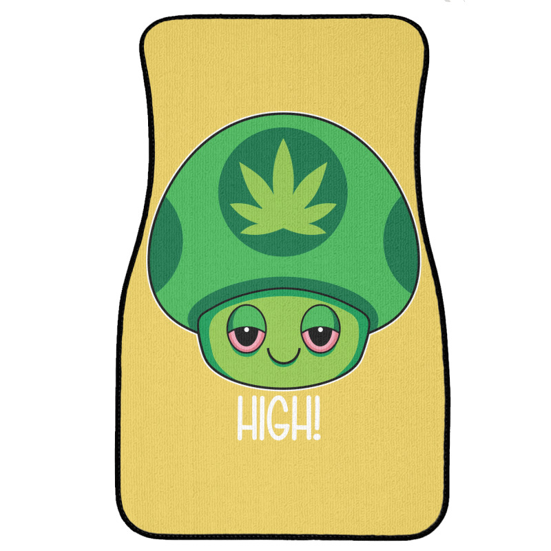 Weed Mushroom Vintage Travel Front Car Mat | Artistshot