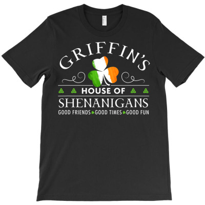 Griffin Shirt House Of Shenanigans St Patricks Day T Shirt T-shirt Designed By Luantruong