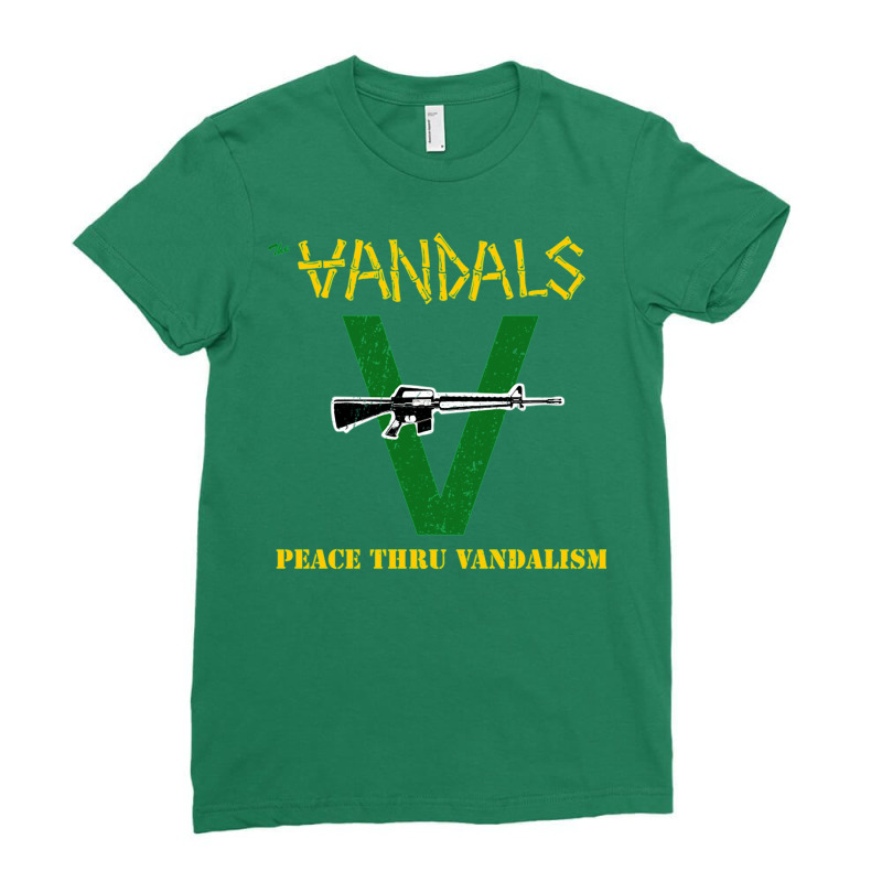 The Vandals Ladies Fitted T-Shirt by albkrysidickm | Artistshot