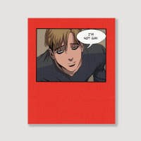 Killing Stalking   Sangwoo I'm Not Gay Portrait Canvas Print | Artistshot