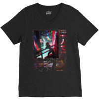 Japanese Indie Alt Aesthetic Grunge Vaporwave Anime Harajuku V-neck Tee | Artistshot