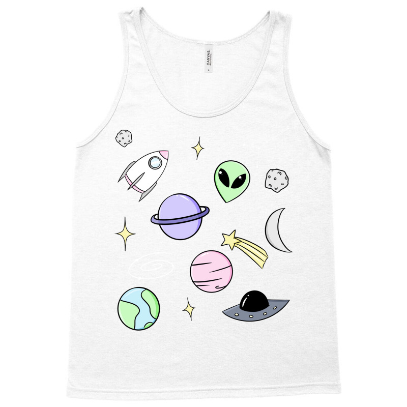 Space Aesthetic (black) Tank Top | Artistshot