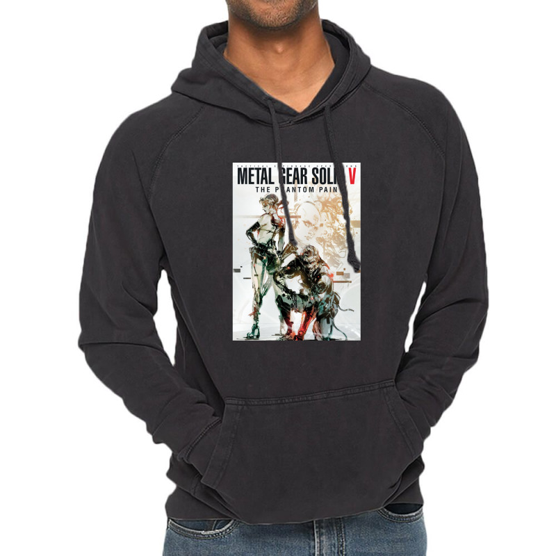 Metal Gear Solid Art Vintage Hoodie by BeckiePage | Artistshot