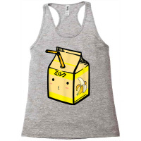 Cute Banana Milk Shake Kawaii Japanese Anime Fan Gift Yellow Racerback Tank | Artistshot