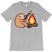 Lovely Campfire Sloth Kids Pullover 70s T-shirt | Artistshot