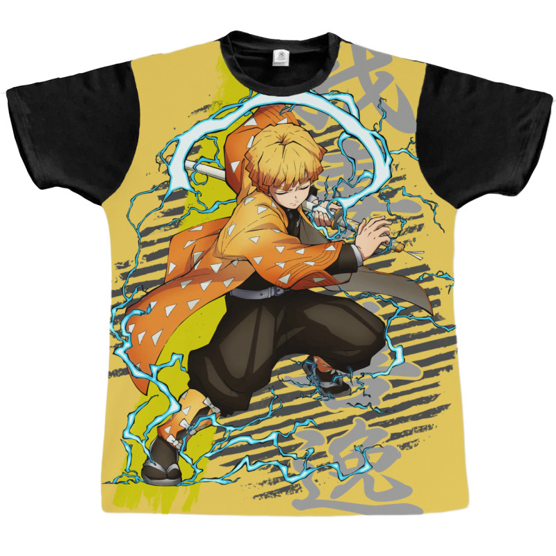 Zenitsu Trending Boy Graphic T-shirt | Artistshot