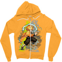 Zenitsu Trending Boy Zipper Hoodie | Artistshot