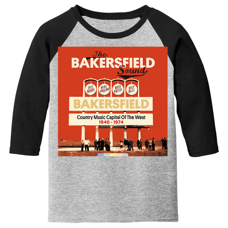 Bakersfield Sound California Country Youth 3/4 Sleeve by PaulJKrois | Artistshot