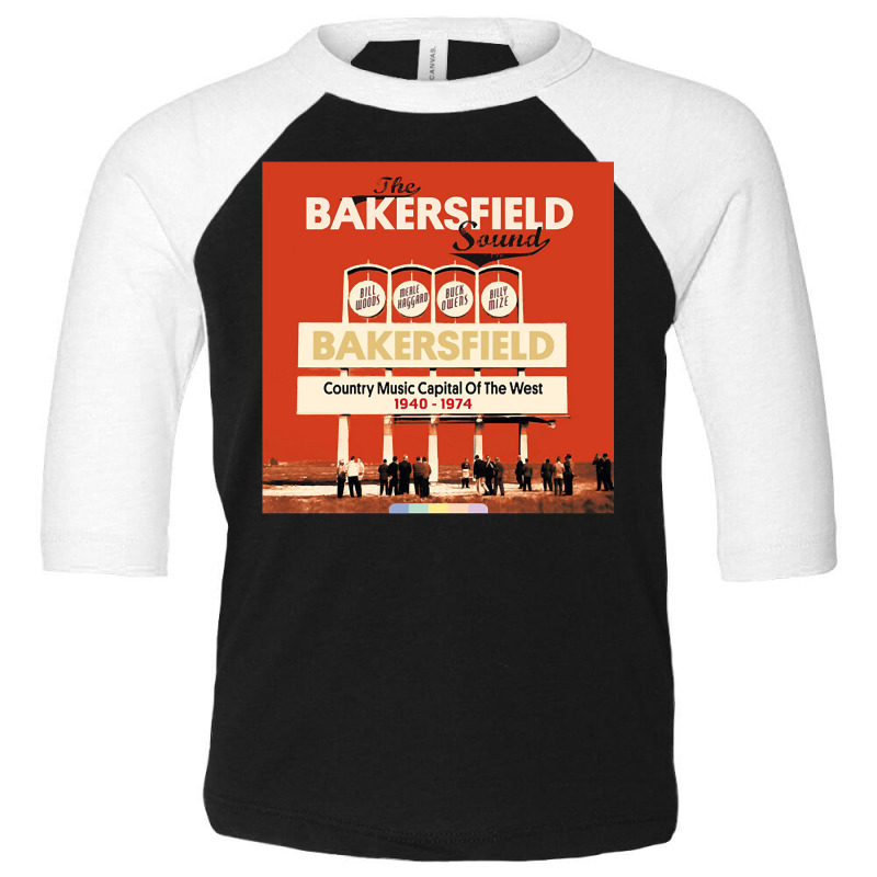 Bakersfield Sound California Country Toddler 3/4 Sleeve Tee by PaulJKrois | Artistshot