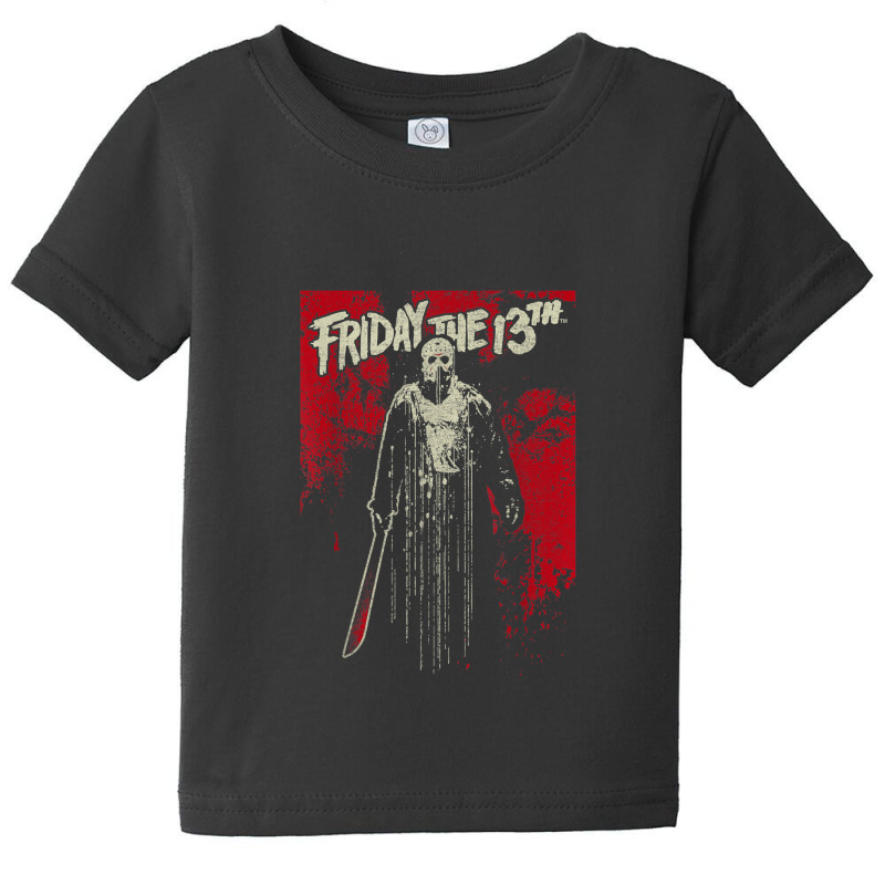 Friday The 13th Jason Drip T Shirt Baby Tee | Artistshot