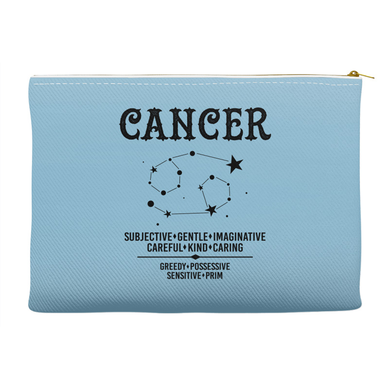 Cancer Zodiac Sign Accessory Pouches | Artistshot