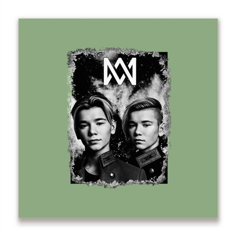 Marcus And Martinus Kids Pullover Love Metal Print Square | Artistshot