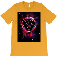 Space Demon 2049   Evil Synthwave Sigil T-shirt | Artistshot