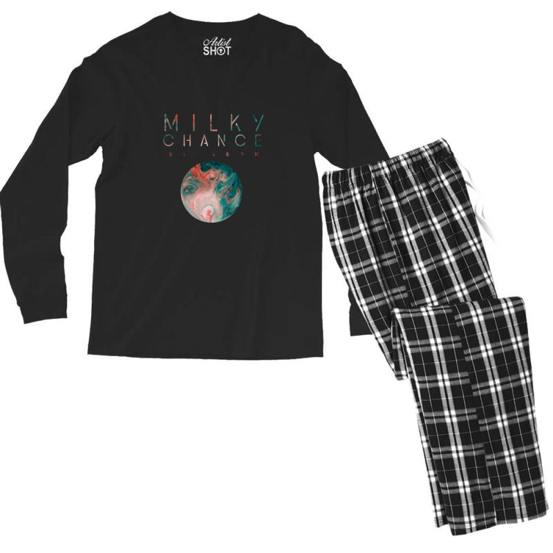 Mil-ky Chance Blossom Men's Long Sleeve Pajama Set by KiesyondaPutnam | Artistshot