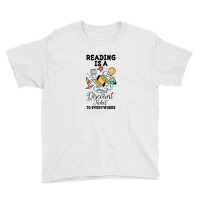 Reading Is A Discount Ticket To Everywhere For Light Youth Tee | Artistshot