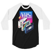 Vhs World 3/4 Sleeve Shirt | Artistshot