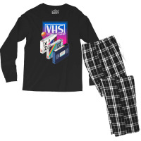 Vhs World Men's Long Sleeve Pajama Set | Artistshot