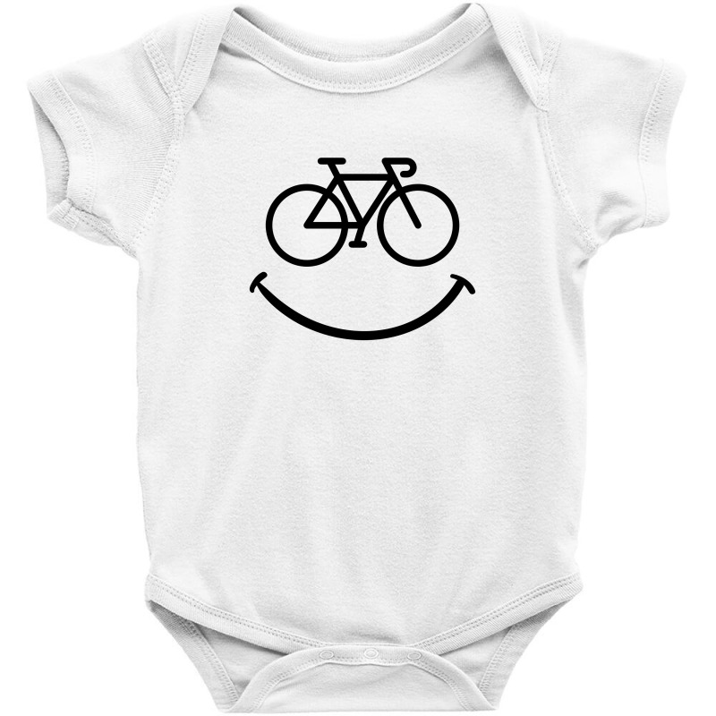 Bike Smile For Light Baby Bodysuit by autlu2024 | Artistshot