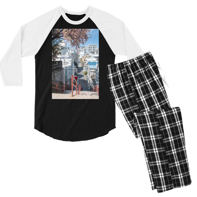 Your Name   Kimi No Na Wa Men's 3/4 Sleeve Pajama Set | Artistshot