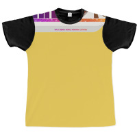 Spaceship Earth Gradient Monorail Graphic T-shirt | Artistshot