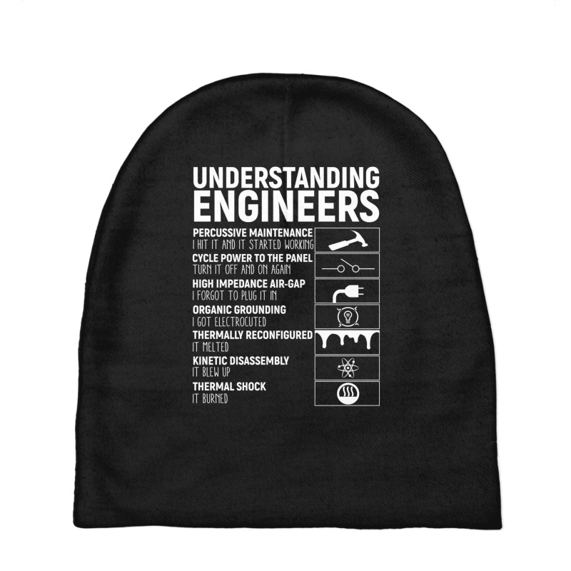 Understanding Engineers Active Baby Beanies by SamAlexanderMcnutt | Artistshot