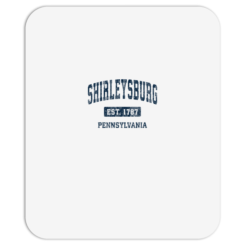 Shirleysburg Pennsylvania Pa Vintage Athletic Sports Design Mousepad | Artistshot