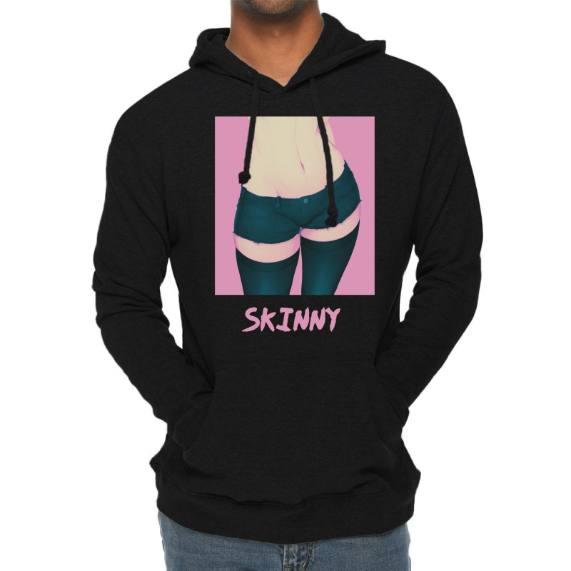 Skinny Lightweight Hoodie by sixsuspend | Artistshot