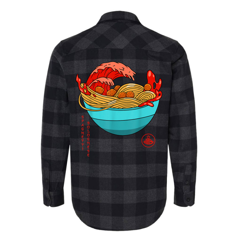 Spaghetti Bolognese   Italian Noodles   Japanese Ramen Style Flannel Shirt | Artistshot