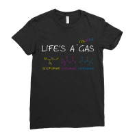 Life Is A Volatile Gas Ladies Fitted T-shirt | Artistshot