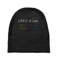 Life Is A Volatile Gas Baby Beanies | Artistshot