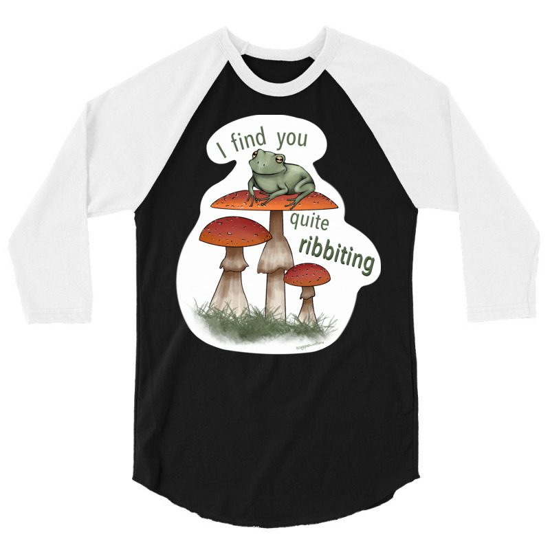 You’re Ribbiting! 3/4 Sleeve Shirt | Artistshot