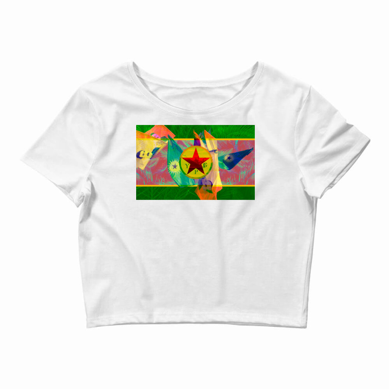 Ypg   Ypj   Abdullah Ocalan   Rojava   Kurdistan   Ecology Crop Top by tanujahamble3 | Artistshot