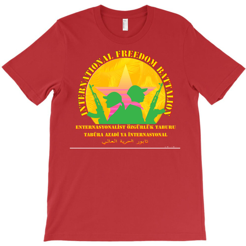 Ypg   Ypj   Pkk   International Freedom Battalion   Aesthetic   Kurdis T-shirt | Artistshot