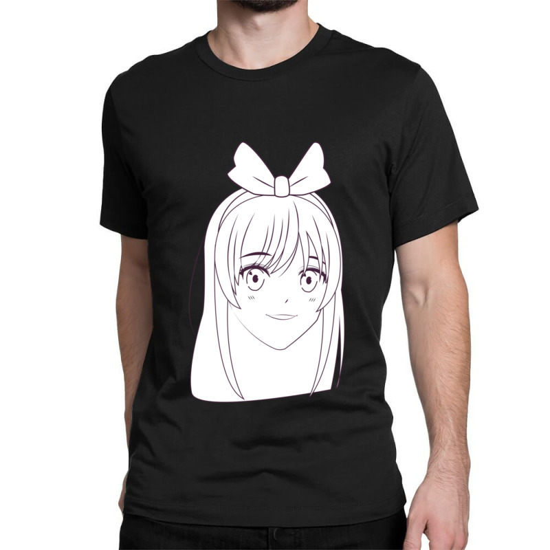 Cute Amine Girl Classic T-shirt by BarbaraJones | Artistshot