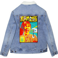 Flaming Lips London Unisex Sherpa-lined Denim Jacket | Artistshot