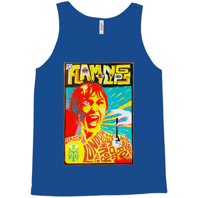 Flaming Lips London Tank Top by refidebossq | Artistshot