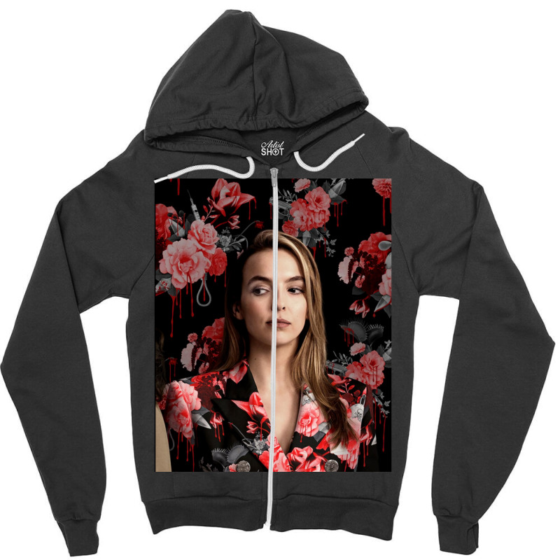 Villanelle Zipper Hoodie | Artistshot