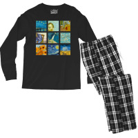 Vincent Van Gogh Men's Long Sleeve Pajama Set | Artistshot