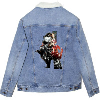 Metal Gear Solid - V The Phantom Pain Unisex Sherpa-lined Denim Jacket | Artistshot