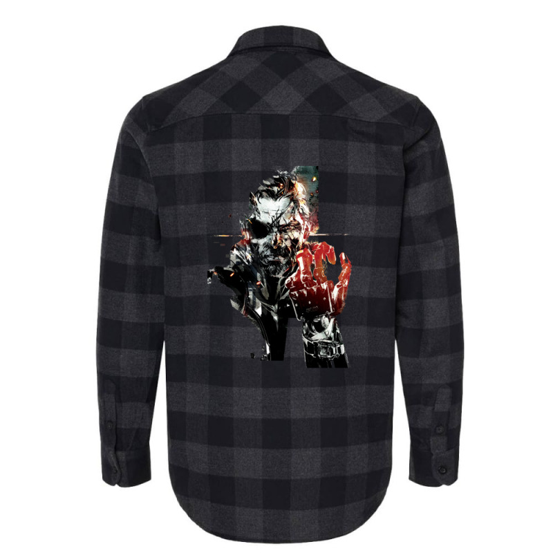 Metal Gear Solid - V The Phantom Pain Flannel Shirt by WilliamRobinson | Artistshot