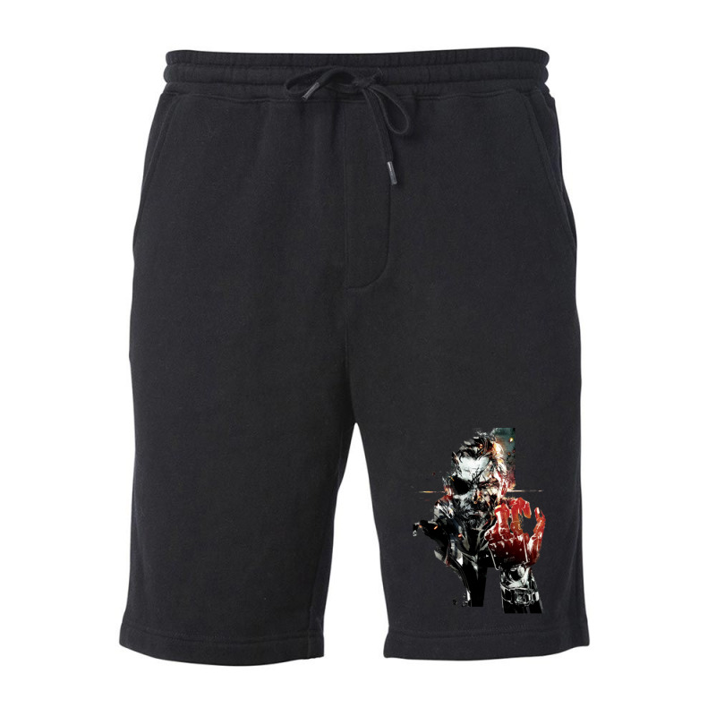 Metal Gear Solid - V The Phantom Pain Fleece Short by WilliamRobinson | Artistshot