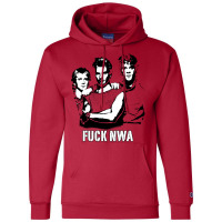 Fuck Nwa   The Police    The Fued! Champion Hoodie | Artistshot