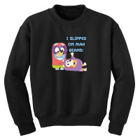 I Slipped On My Beans Youth Sweatshirt | Artistshot