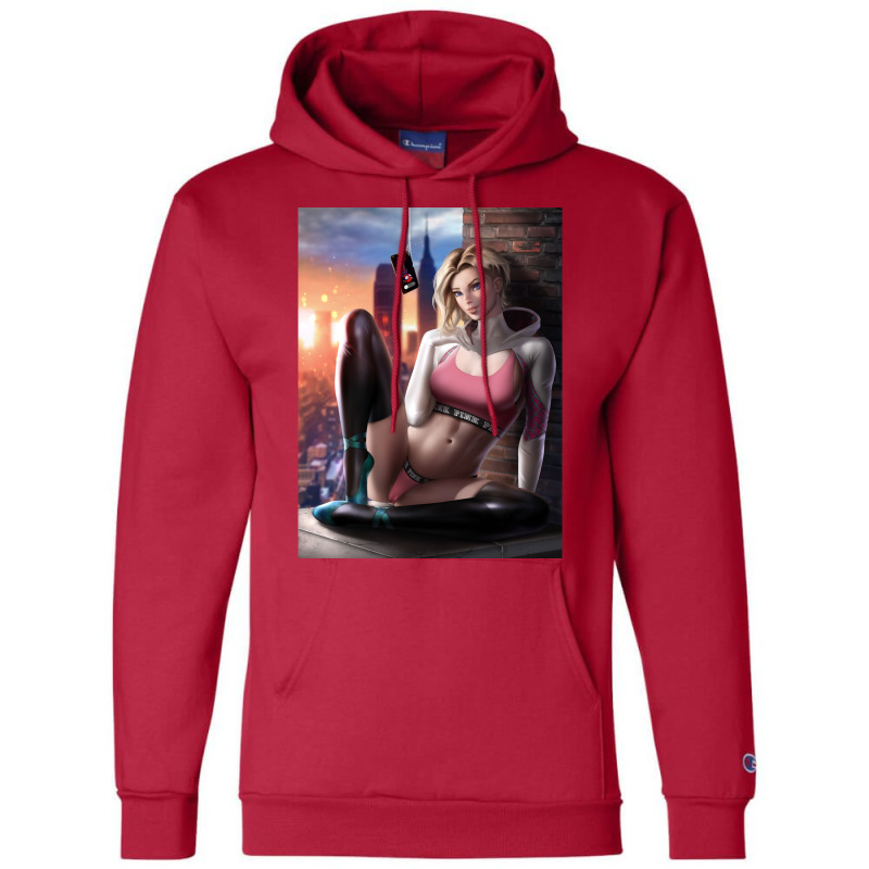 Spider Women Champion Hoodie by sixsuspend | Artistshot