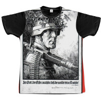 Wehrmacht Soldier   Georg Sluyterman Von Langeweyde Graphic T-shirt | Artistshot