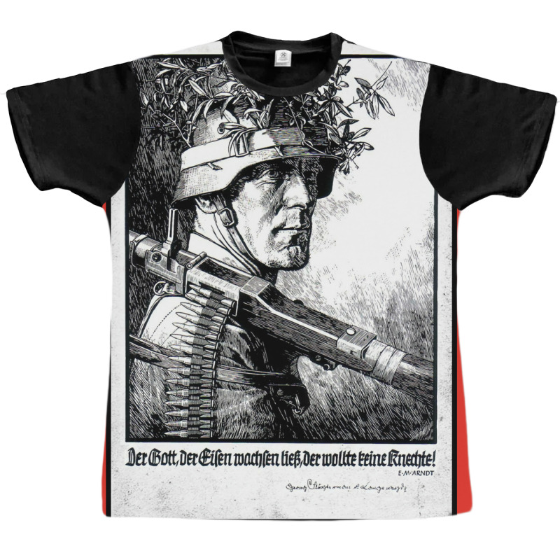 Wehrmacht Soldier   Georg Sluyterman Von Langeweyde Graphic T-shirt | Artistshot