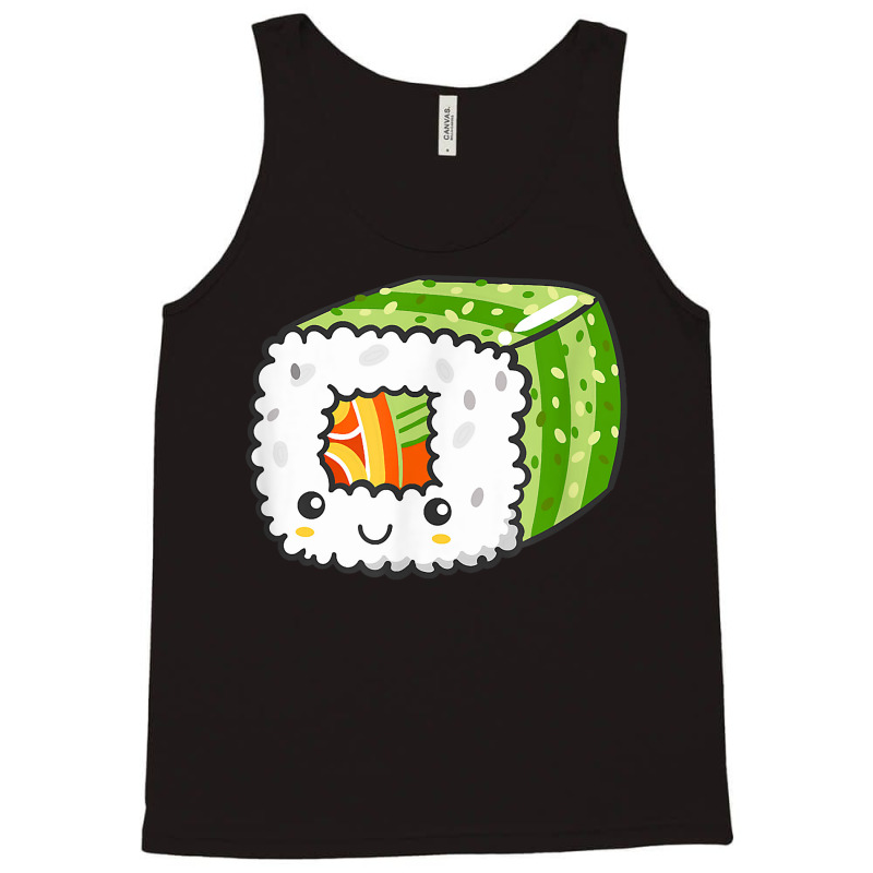 Cute Pastel Kawaii Goth Japanese Anime Sushi Roll Tank Top by mintoosaenanf | Artistshot