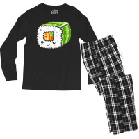 Cute Pastel Kawaii Goth Japanese Anime Sushi Roll Men's Long Sleeve Pajama Set | Artistshot