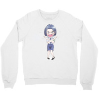 Stop! Don't Touch! Anime Girl Crewneck Sweatshirt | Artistshot